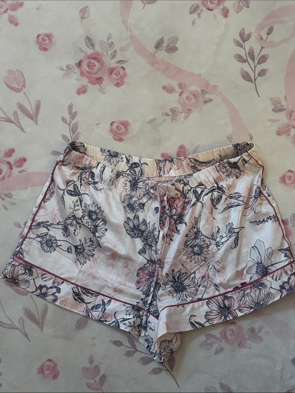 Victoria’s Secret Floral Pink Women's Lounge Shorts